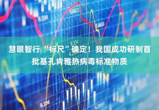 慧眼智行 “标尺”确定！我国成功研制首批基孔肯雅热病毒标准物质